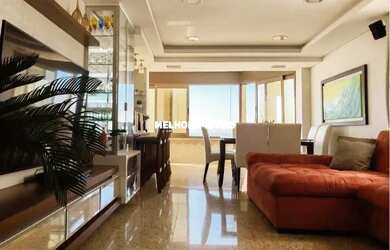 Imagem: O apartamento na cobertura possui 4 Dormitórios, 3 Banheiros