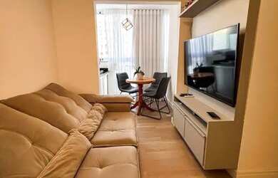 Imagem: O apartamento possui 3 Dormitórios, 2 Banheiros, 2 Vagas na