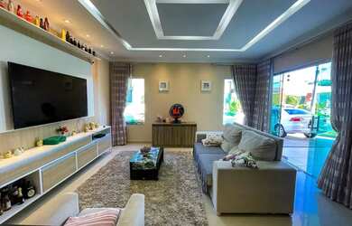 Imagem: A casa em condomínio à venda possui 3 Dormitórios, 2 Banheiros