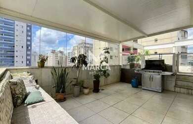 Imagem: O apartamento na cobertura possui 3 Dormitórios, 2 Banheiros