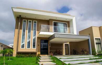 Imagem: A casa em condomínio possui 3 Dormitórios, 5 Banheiros, 4