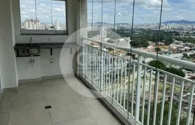 Imagem: O apartamento possui 1 Dormitório, 1 Banheiro, 1 Vaga na garagem