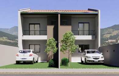 Imagem: A casa possui 2 Dormitórios, 3 Banheiros, 1 Vaga na garagem