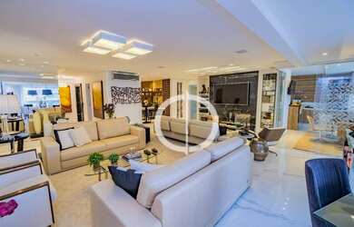 Imagem: O apartamento possui 4 Dormitórios, 5 Banheiros, 5 Vagas na