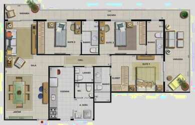 Imagem 12: COBERTURA RESIDENCIAL em Rio de Janeiro - RJ, Recreio dos Bandeirantes