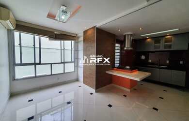 Imagem: O apartamento na cobertura possui 3 Dormitórios, 4 Banheiros