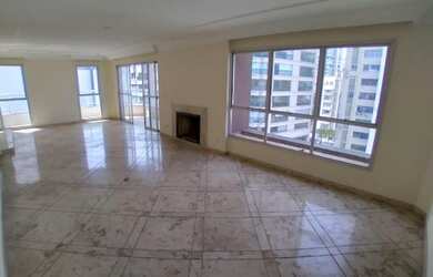 Imagem: O apartamento na cobertura possui 4 Dormitórios, 5 Banheiros