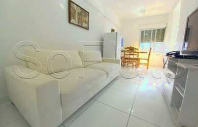 Imagem: O studio possui 1 Dormitório, 1 Banheiro, 1 Vaga na garagem