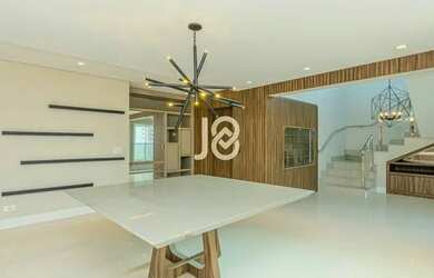 Imagem: O apartamento na cobertura possui 4 Dormitórios, 5 Banheiros