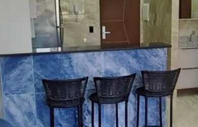 Imagem: O apartamento possui 1 Dormitório, 1 Banheiro, 1 Vaga na garagem