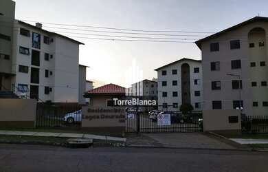 Imagem: O apartamento possui 3 Dormitórios, 1 Banheiro, 1 Vaga na garagem