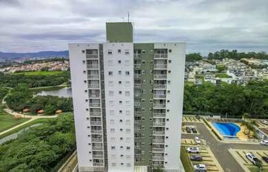 Imagem: O apartamento possui 2 Dormitórios, 1 Banheiro, 2 Vagas na