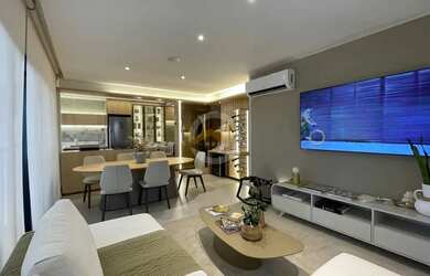 Imagem: O apartamento possui 3 Dormitórios, 4 Banheiros, 2 Vagas na