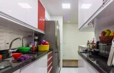 Imagem: O apartamento possui 3 Dormitórios, 2 Banheiros, 1 Vaga na