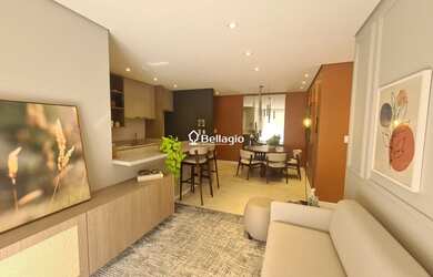 Imagem: O apartamento possui 2 Dormitórios, 2 Banheiros, 1 Vaga na