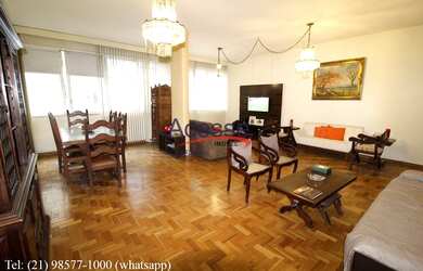 Imagem 3: Copacabana, espaçoso 3 qtos, 1 vaga, 2ª quadra Praia, portaria 24 hrs