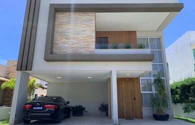 Imagem: A casa em condomínio possui 5 Dormitórios, 5 Banheiros, 4