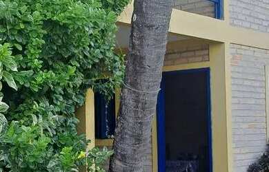 Imagem: A casa possui 3 Dormitórios, Acomodam 6 pessoas, 5 Vagas na