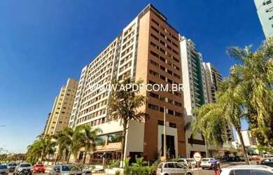 Imagem: O apartamento possui 1 Dormitório, 1 Banheiro, 1 Vaga na garagem