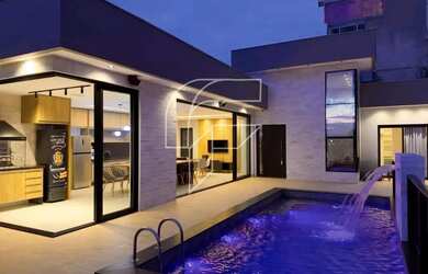 Imagem: A casa possui 3 Dormitórios, 3 Banheiros, 2 Vagas na garagem