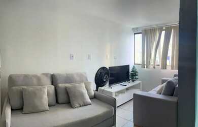 Imagem: O apartamento possui 1 Dormitório, 1 Banheiro, 1 Vaga na garagem