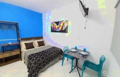 Imagem: A kitnet possui 1 Dormitório, 1 Banheiro, 17m² de Área e