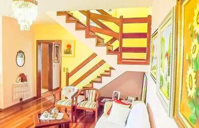 Imagem: O apartamento na cobertura e possui 3 Dormitórios, Suítes