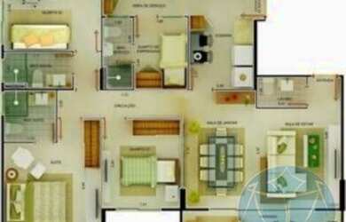 Imagem 7: NATAL - Padrão - Tirol. Varanda, 105m² de Área, 2 Vagas na garageme3...