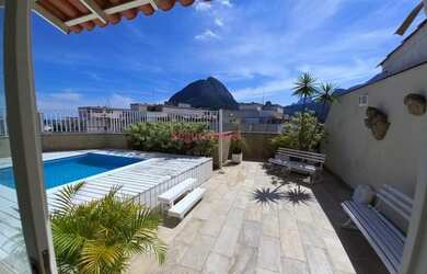 Imagem: O apartamento na cobertura possui 4 Dormitórios, 4 Banheiros