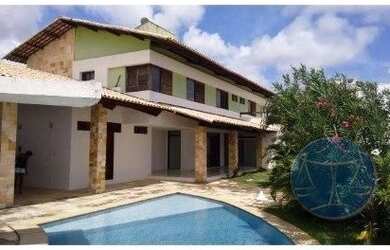 Imagem: A casa em condomínio possui 5 Dormitórios, 5 Banheiros, 4