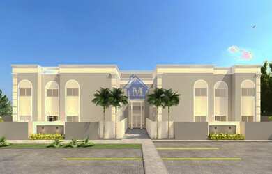 Imagem: O apartamento possui 2 Dormitórios, 1 Banheiro, 2 Vagas na