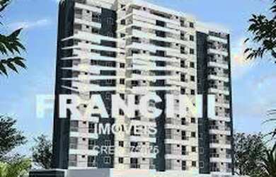 Imagem: O apartamento possui 1 Dormitório, 1 Banheiro, 2 Vagas na garagem