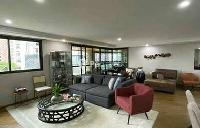 Imagem: O apartamento possui 5 Dormitórios, 5 Banheiros, 5 Vagas na