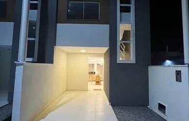 Imagem: A casa em condomínio possui 2 Dormitórios, 2 Banheiros, 1