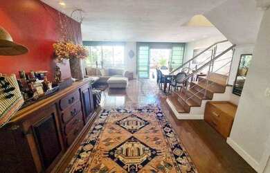 Imagem: O apartamento na cobertura possui 4 Dormitórios, 5 Banheiros