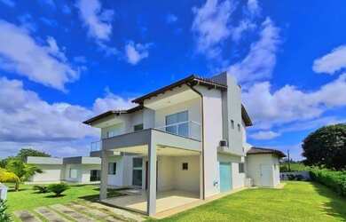 Imagem: A casa em condomínio possui 5 Dormitórios, 5 Banheiros, 1