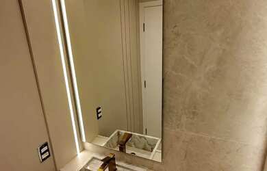 Imagem 11: Imovel Ed O.k.A 124m 3 suites, sala ampla, semi-mobiliado 2 vagas para locação em Alphavil