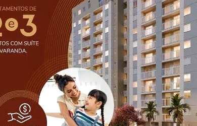 Imagem 2: Rob - 3 Qtos S/1 suite e varanda isso tudo a partir de 72m²