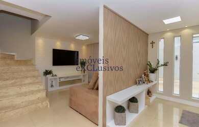 Imagem: A casa em condomínio possui 3 Dormitórios, 4 Banheiros, 4