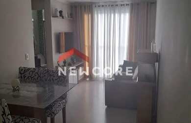 Imagem: O apartamento possui 2 Dormitórios, 1 Banheiro, 2 Vagas na