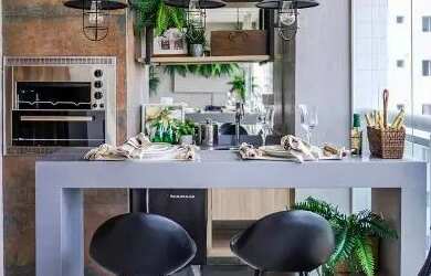 Imagem: O apartamento possui 1 Dormitório, 1 Banheiro, 33m² de Área