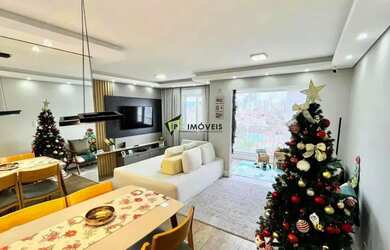 Imagem: O apartamento possui 2 Dormitórios, 2 Banheiros, 1 Vaga na