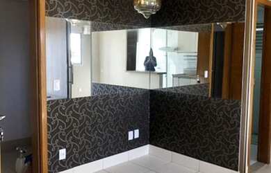 Imagem: O studio possui 1 Dormitório, 1 Vaga na garagem, 51m² de Área