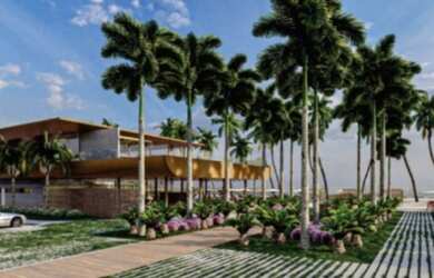 Imagem 3: Terreno Beira Mar pé na areia na praia do Patacho condomínio fechado...