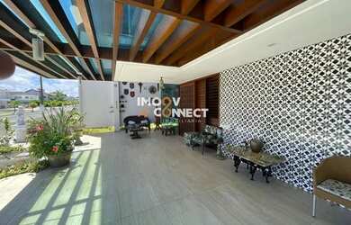 Imagem: A casa possui 4 Dormitórios, 5 Banheiros, 2 Vagas na garagem