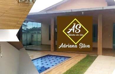 Imagem: A casa em condomínio possui 3 Dormitórios, 3 Banheiros e 2