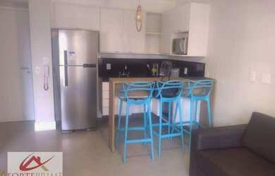 Imagem: O studio possui 1 Dormitório, 1 Banheiro, 1 Vaga na garagem