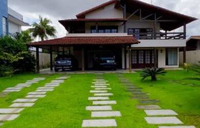 Imagem: A casa em condomínio possui 5 Dormitórios, 5 Banheiros, 5