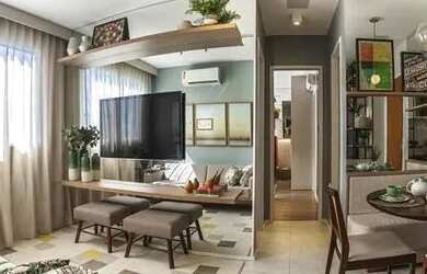 Imagem: O apartamento possui 2 Dormitórios, 2 Banheiros, 2 Vagas na