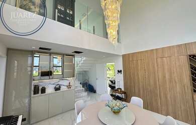 Imagem 8: CASA DUPLEX FINAMENTE DECORADA 4 SUÍTES NO ALPHAVILLE LITORAL NORTE 3, 298M2 DE ÁREA CONST